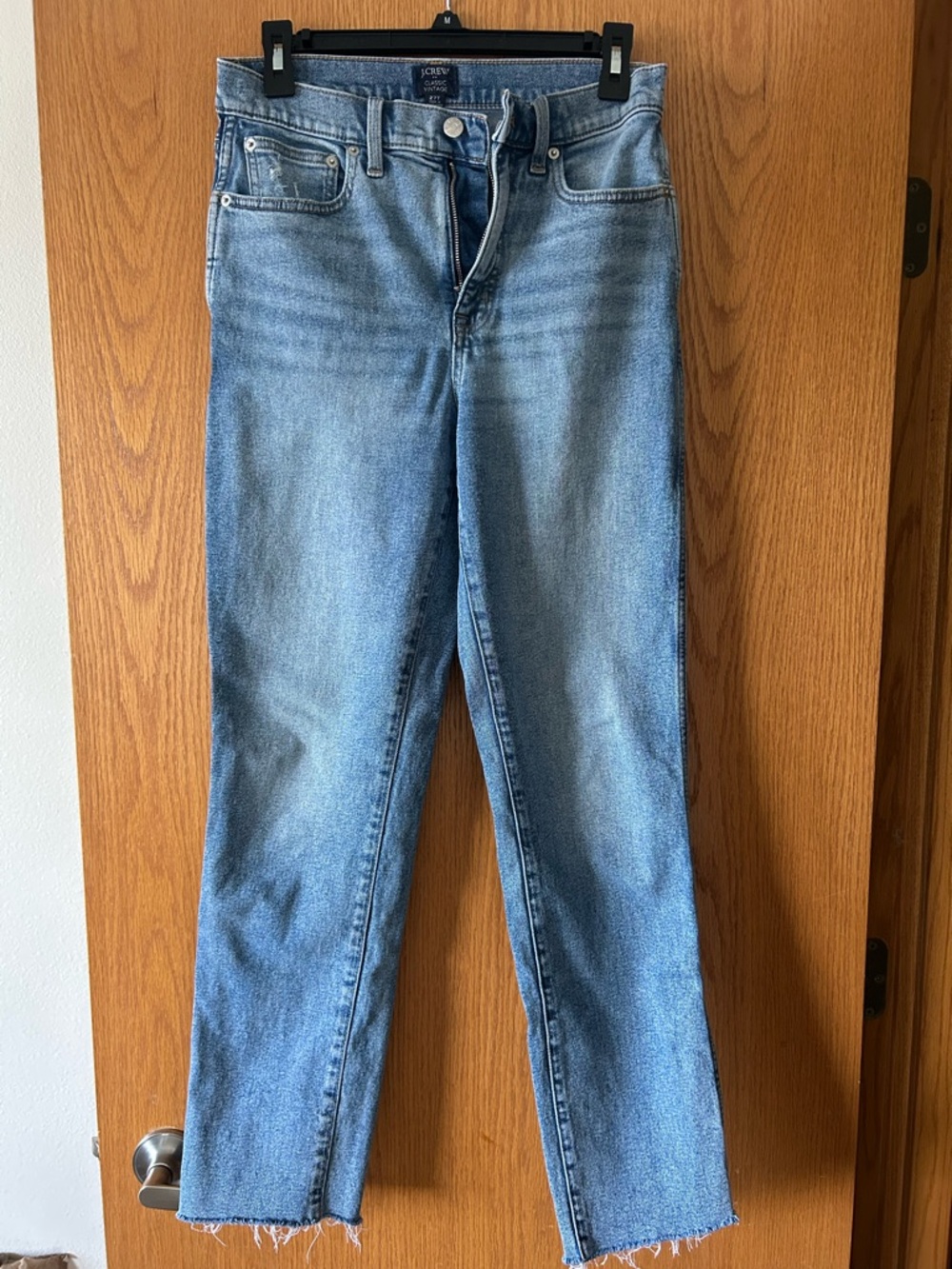 J. Crew Classic Vintage Light Blue Straight Denim Jeans